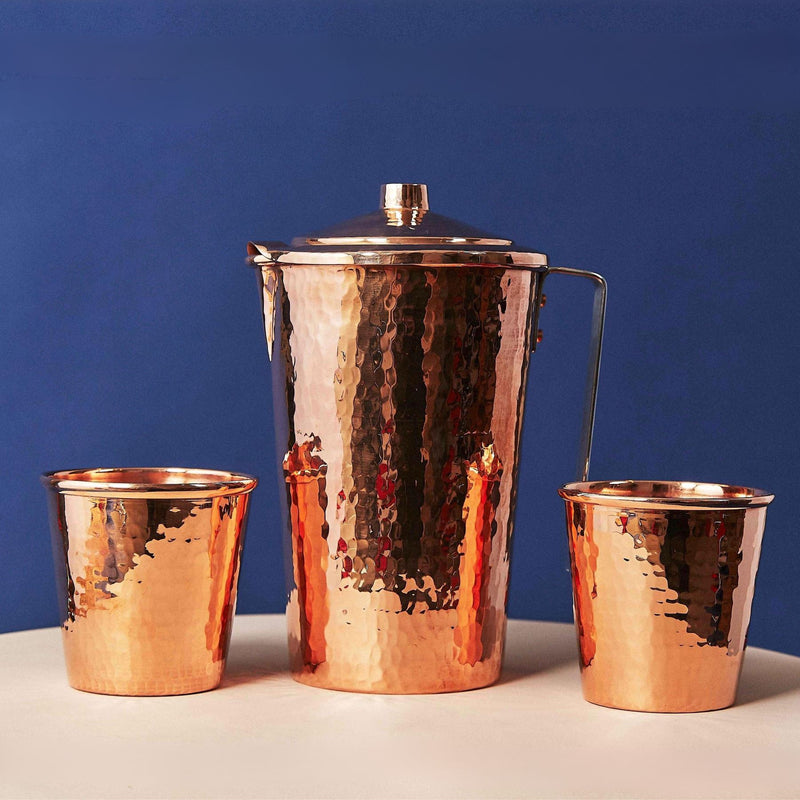 Recycled Copper Ayurveda Set Barware Sertodo Copper 