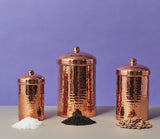 Recycled Copper Kitchen Canisters