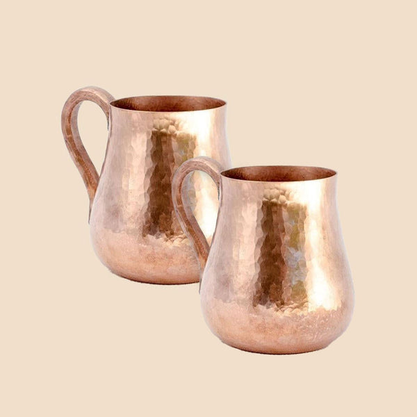 Recycled Copper Mug Set Mugs Amoretti Brothers 