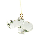 Recycled Glass Animal Ornaments