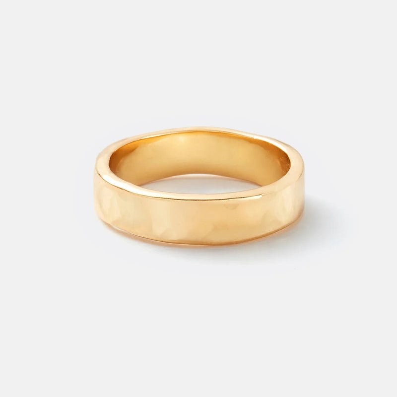 Recycled Gold Moonlight Ring II Rings Sara Patino Jewelry 