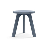 Recycled Outdoor Milk Stool Outdoor Seating Loll Designs Ash Blue 