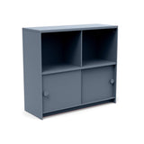 Recycled Slider Cubby Cabinet Outdoor Cubbies Loll Designs Ash Blue Monochromatic 