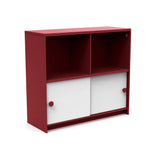 Recycled Slider Cubby Cabinet Outdoor Cubbies Loll Designs Chili Cloud White 