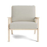 Ridge Accent Chair in Natural Latex - Cotton