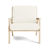 Ridge Accent Chair in Natural Latex - Cotton