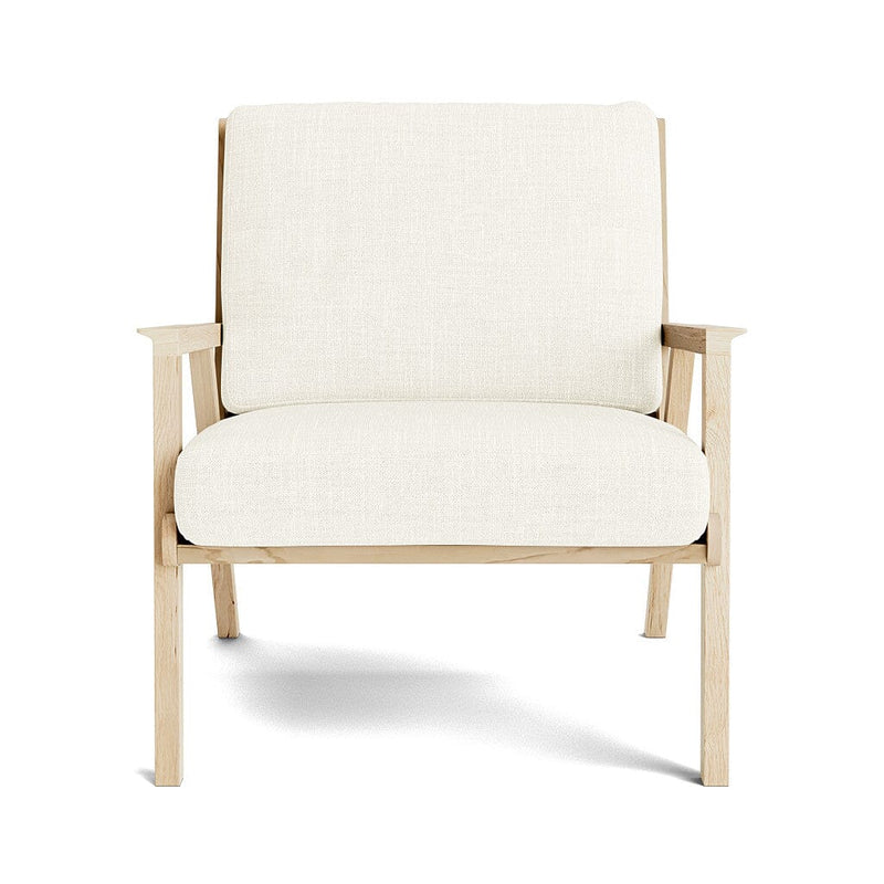 Ridge Accent Chair in Natural Latex - Cotton