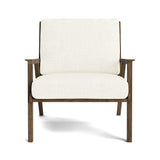 Ridge Accent Chair in Natural Latex - Cotton