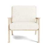 Ridge Accent Chair in Natural Latex - Cotton