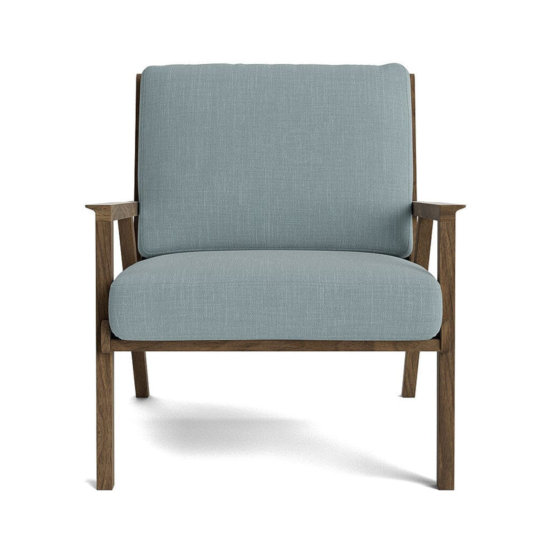 Ridge Accent Chair in Natural Latex - Cotton