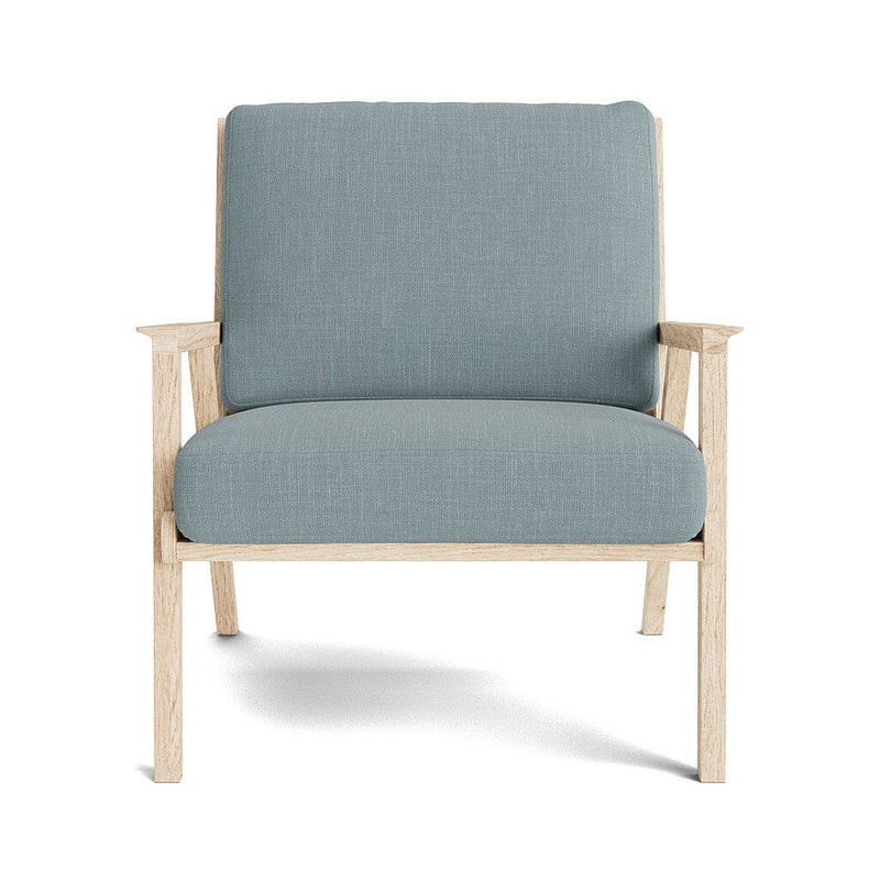 Ridge Accent Chair in Natural Latex - Cotton