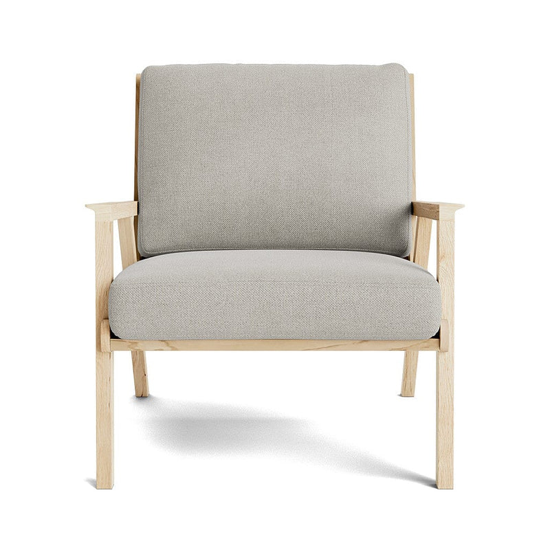 Ridge Accent Chair in Natural Latex - Cotton