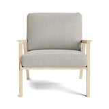 Ridge Accent Chair in Natural Latex - Cotton