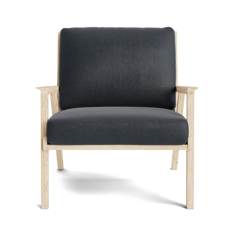 Ridge Accent Chair in Natural Latex - Cotton