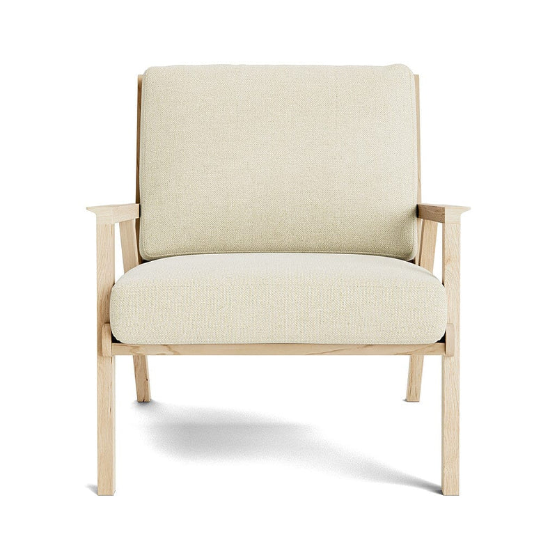 Ridge Accent Chair in Natural Latex - Cotton