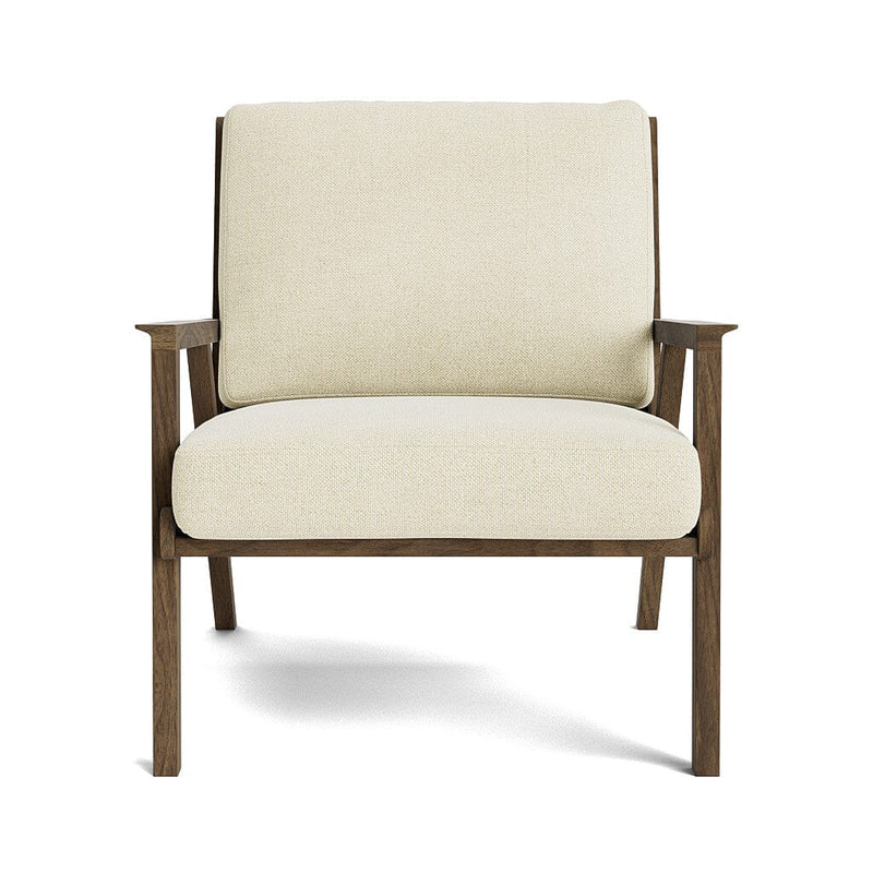 Ridge Accent Chair in Natural Latex - Cotton