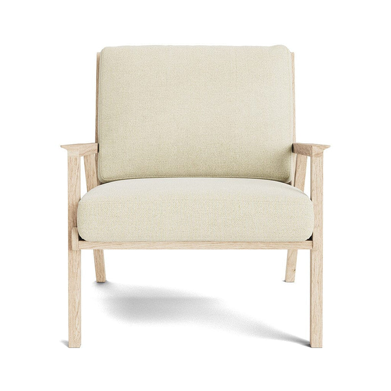 Ridge Accent Chair in Natural Latex - Cotton