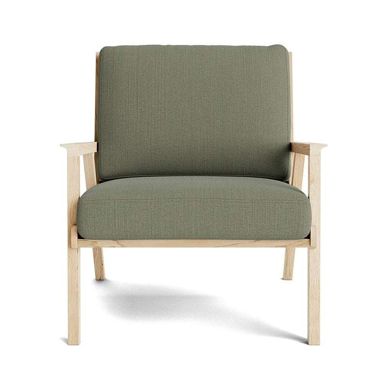 Ridge Accent Chair in Natural Latex - Linen