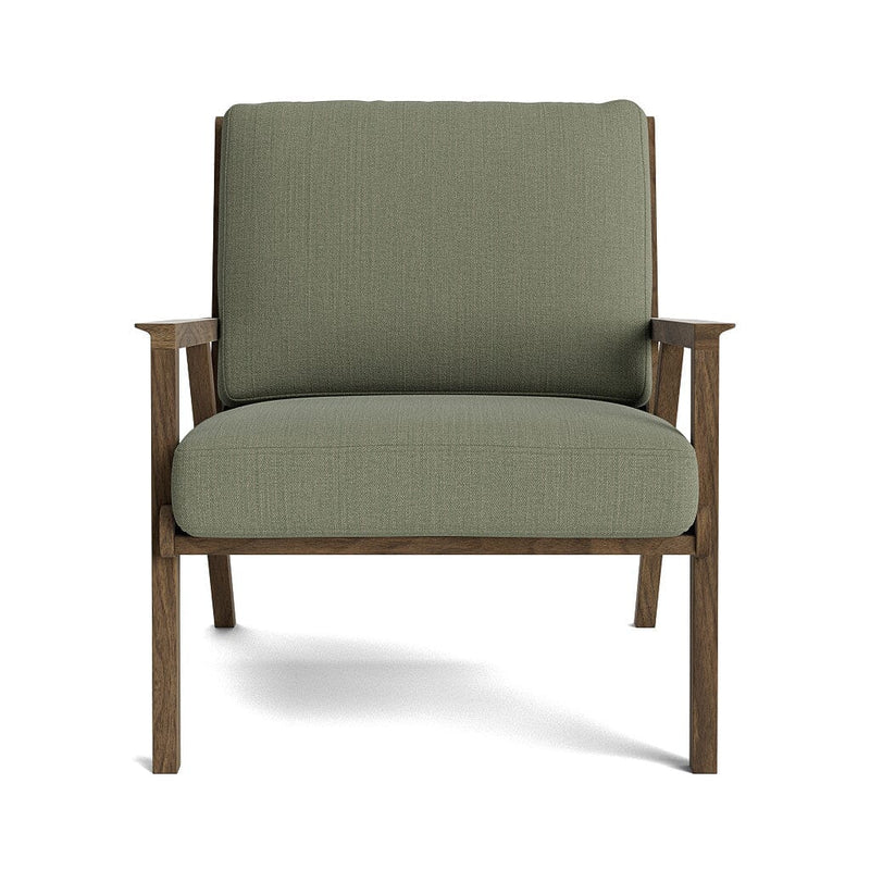 Ridge Accent Chair in Natural Latex - Linen