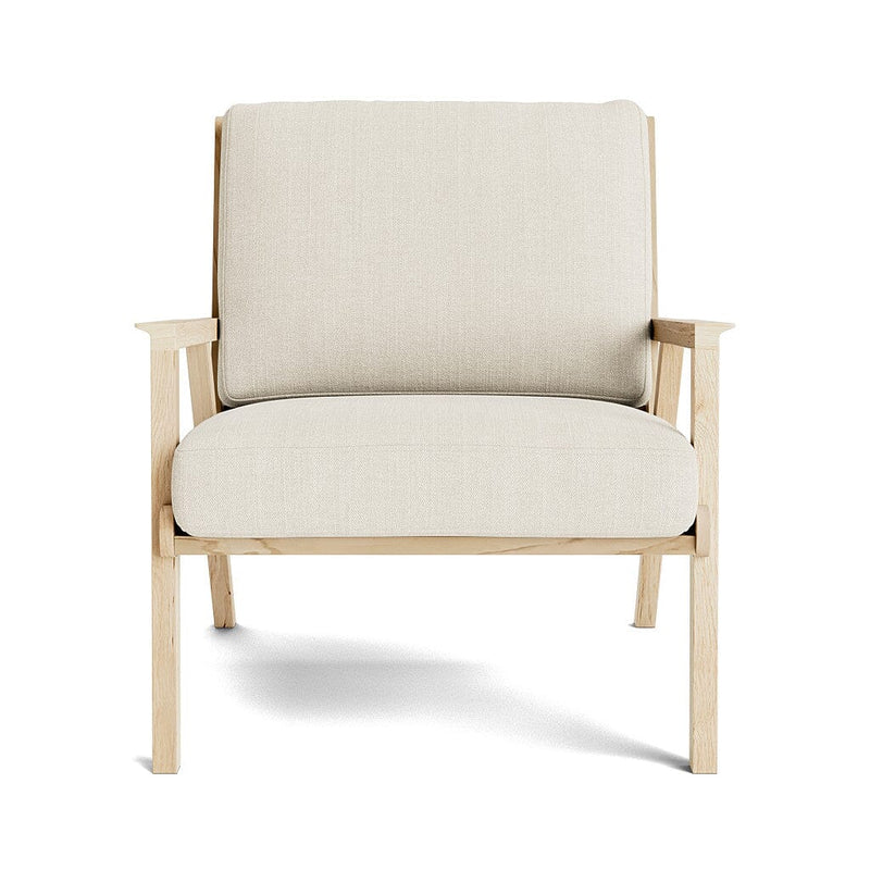 Ridge Accent Chair in Natural Latex - Linen