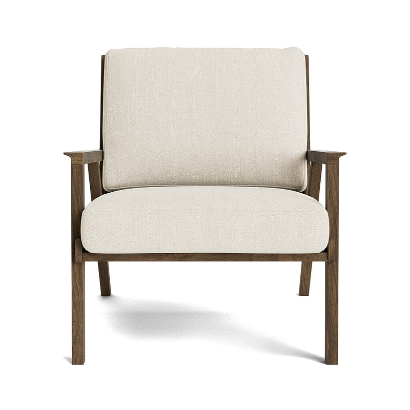 Ridge Accent Chair in Natural Latex - Linen