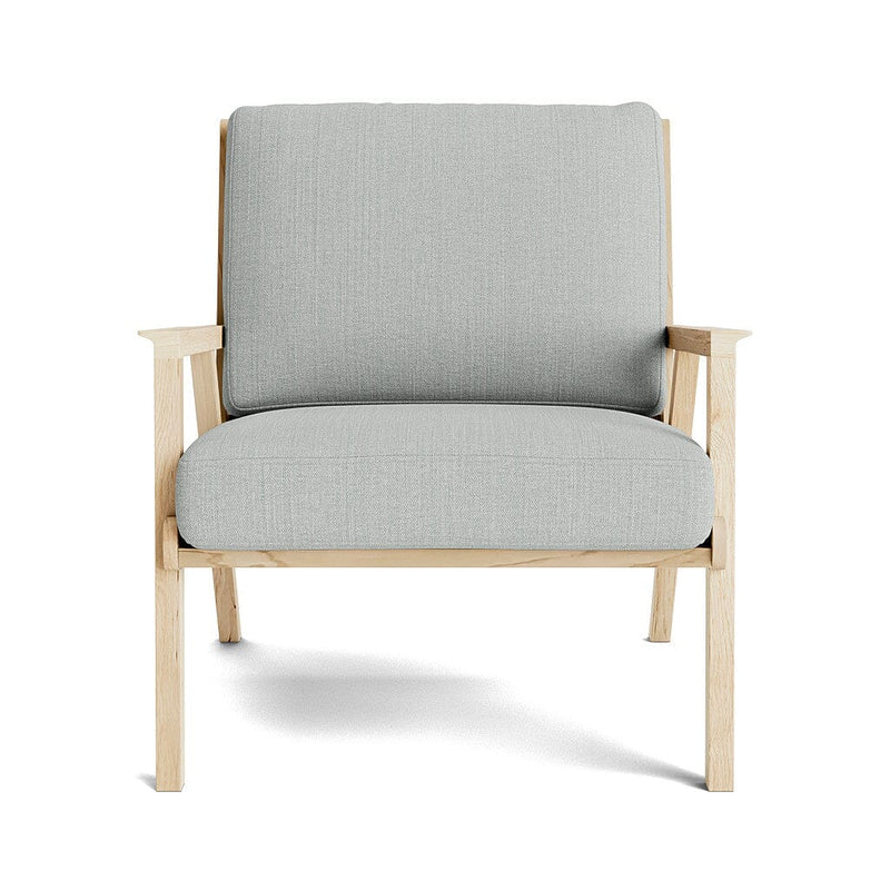 Ridge Accent Chair in Natural Latex - Linen