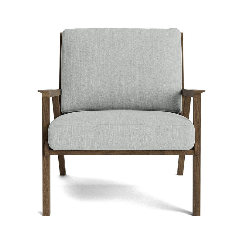 Ridge Accent Chair in Natural Latex - Linen