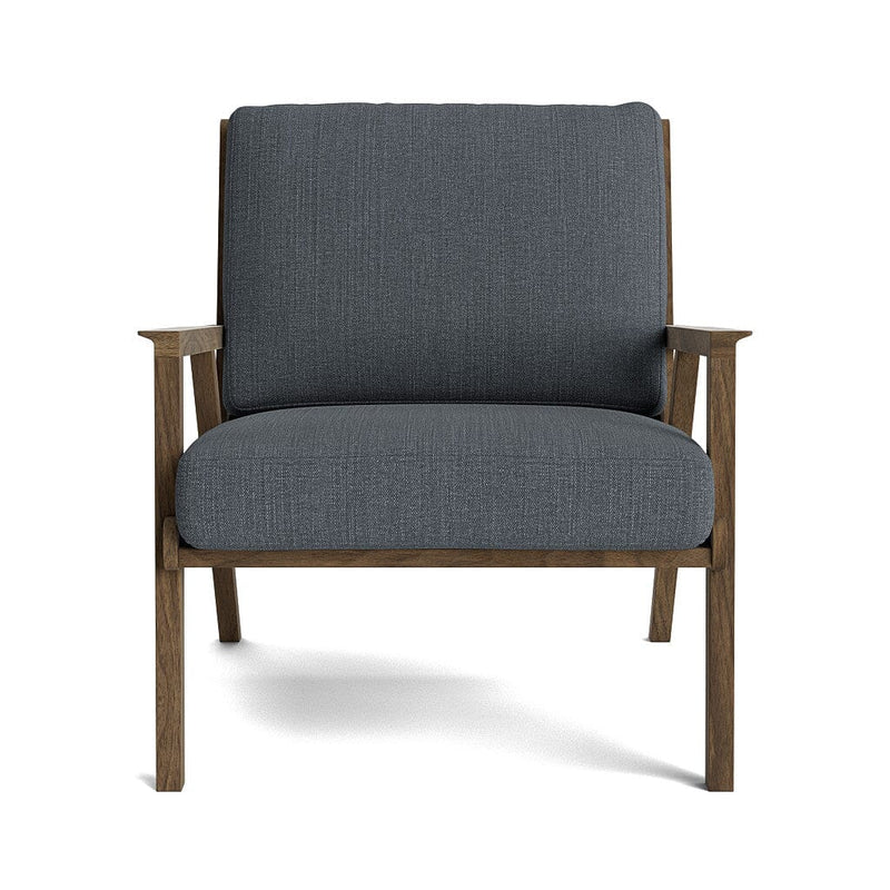 Ridge Accent Chair in Natural Latex - Linen