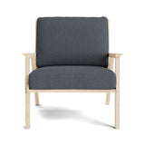 Ridge Accent Chair in Natural Latex - Linen