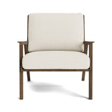 Ridge Accent Chair in Natural Latex - Linen