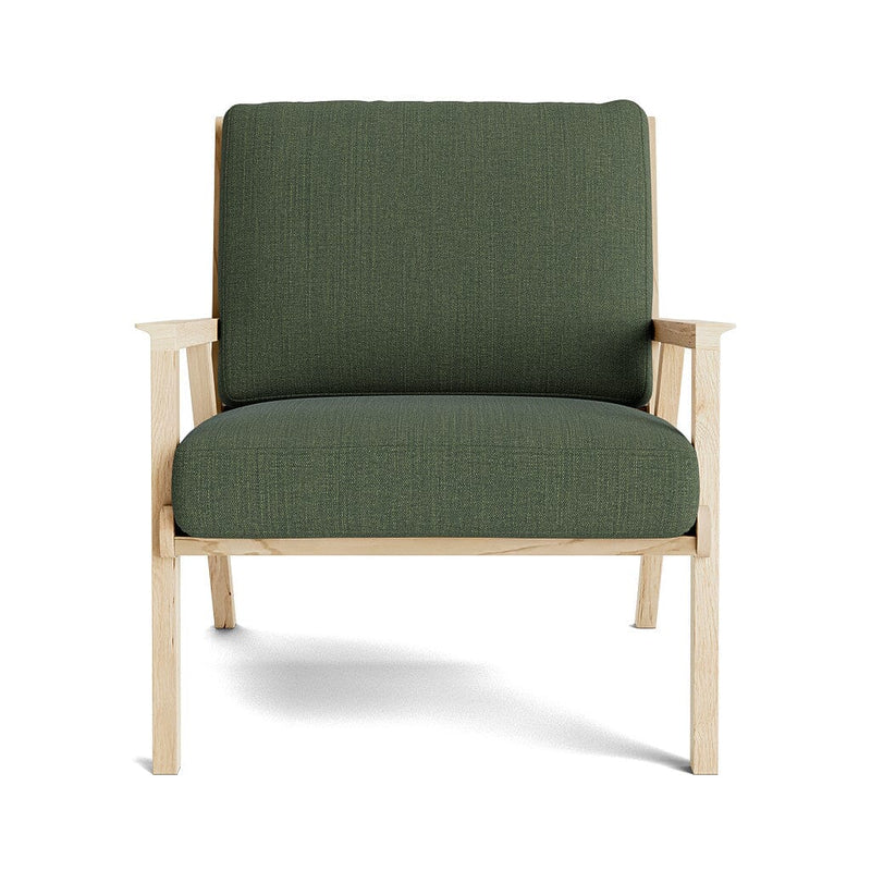 Ridge Accent Chair in Natural Latex - Linen