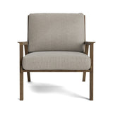 Ridge Accent Chair in Natural Latex - Linen