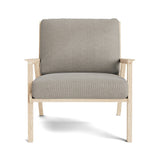 Ridge Accent Chair in Natural Latex - Linen