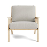 Ridge Accent Chair in Natural Latex - Linen