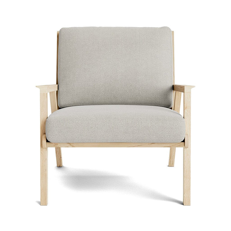 Ridge Accent Chair in Natural Latex - Linen