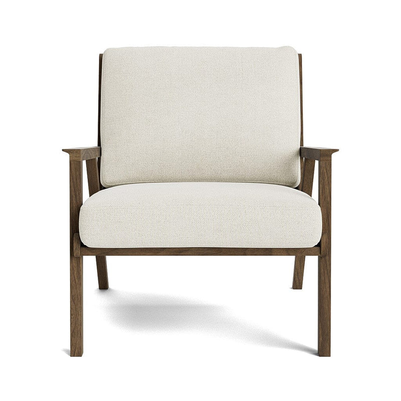 Ridge Accent Chair in Natural Latex - Linen