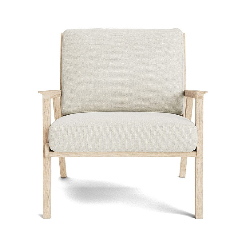 Ridge Accent Chair in Natural Latex - Linen