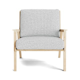 Ridge Accent Chair in Natural Latex - Recycled Polyester