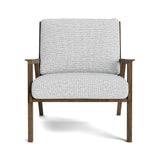 Ridge Accent Chair in Natural Latex - Recycled Polyester