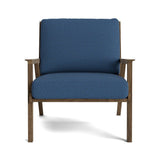 Ridge Accent Chair in Natural Latex - Recycled Polyester