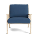 Ridge Accent Chair in Natural Latex - Recycled Polyester