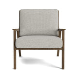 Ridge Accent Chair in Natural Latex - Recycled Polyester