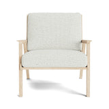 Ridge Accent Chair in Natural Latex - Recycled Polyester