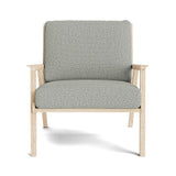 Ridge Accent Chair in Natural Latex - Recycled Polyester