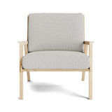 Ridge Accent Chair in Natural Latex - Recycled Polyester