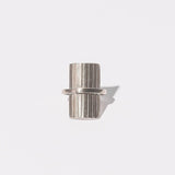 Ridge Rectangle Statement Ring Rings Mulxiply Sterling Silver 