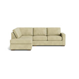 Rio Bumper Sectional in Natural Latex - Leather