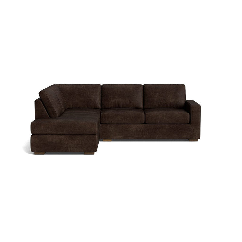 Rio Bumper Sectional in Natural Latex - Leather