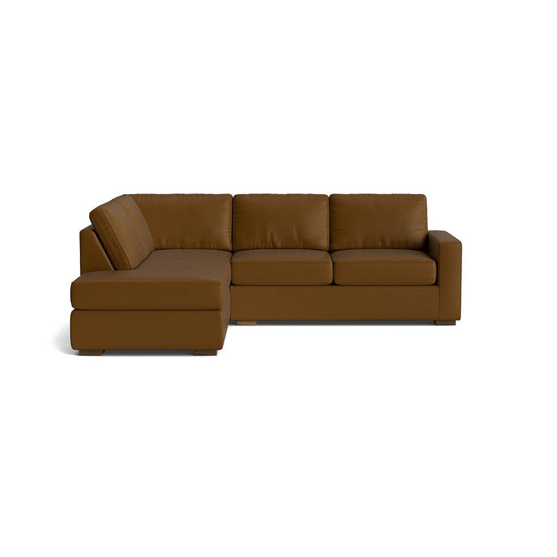 Rio Bumper Sectional in Natural Latex - Leather