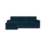 Rio Chaise Sectional in Natural Latex - Cotton